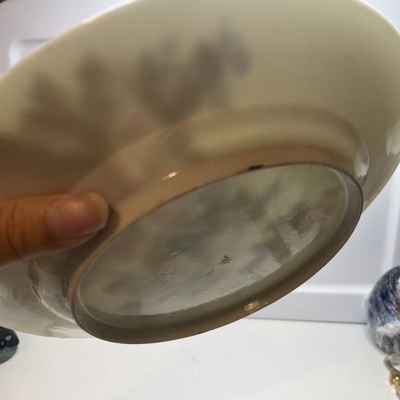 A Pair Japanese Kutani Porcelain Crane/Floral Motifs Plates (Meiji Period) - Picture 14 of 15